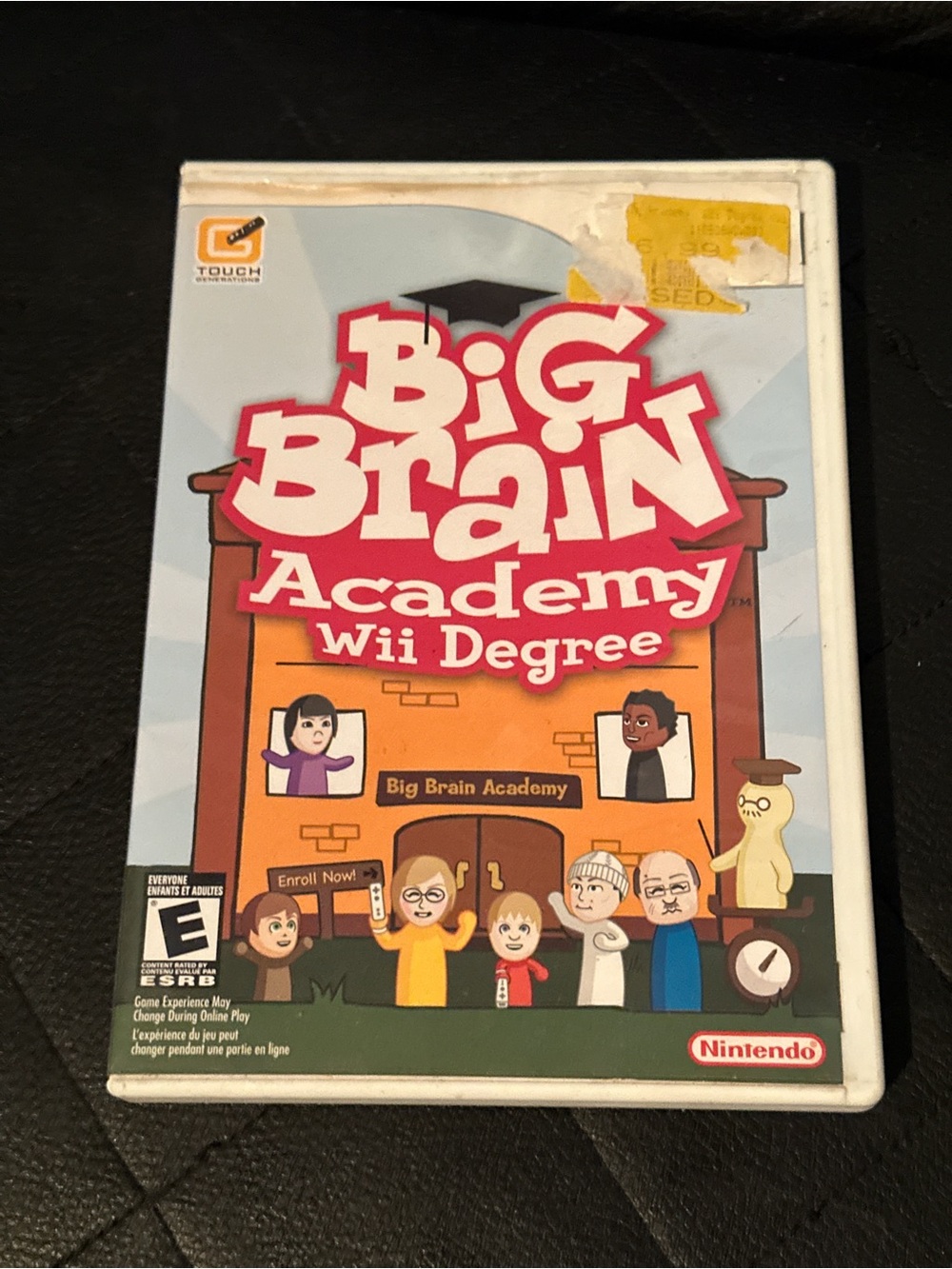 Nintendo Big Brain Academy: Wii Degree - White Case (UNTESTED/AS IS)